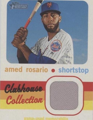 2020 Topps Heritage - Amed Rosario #CCR-ARO