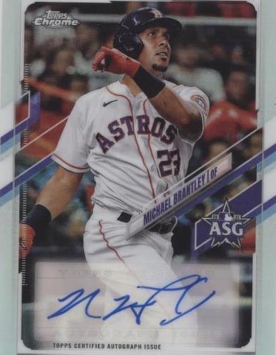 2021 Topps Chrome Update Series - Michael Brantley #ASGA-MB