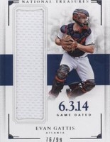 2016 Panini National Treasures - Evan Gattis #GD-EG