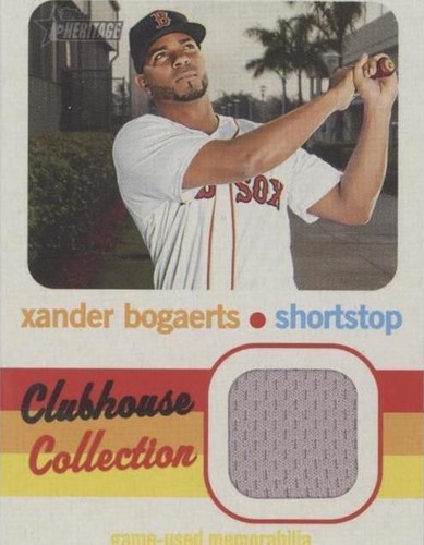 2020 Topps Heritage - Xander Bogaerts #CCR-XB