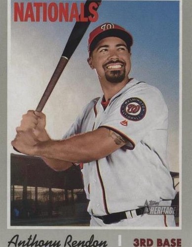 2019 Topps Heritage - Anthony Rendon #328
