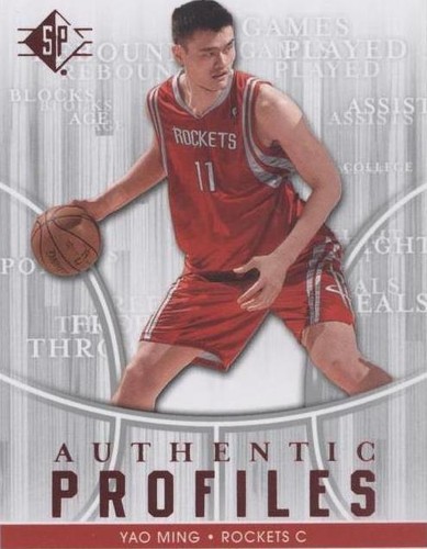 2008-09 SP - Yao Ming #AP-30