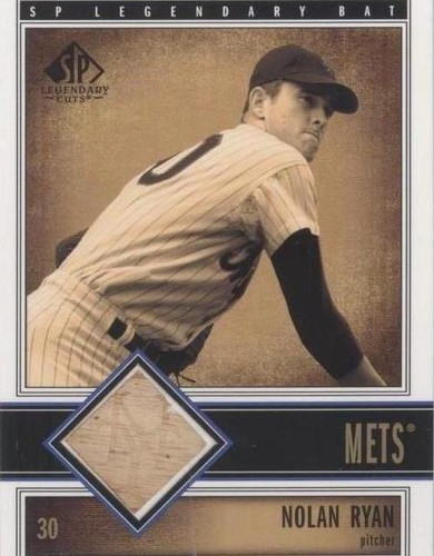 2002 SP Legendary Cuts - Nolan Ryan #B-NRY