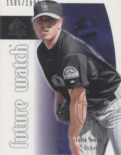 2002 SP Authentic - Colin Young #129