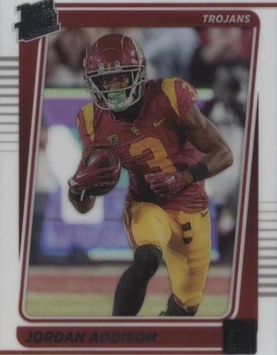 2023 Panini Chronicles Draft #42 Jordan Addison Clearly