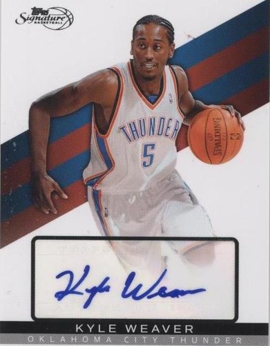 2008-09 Topps Signature - Kyle Weaver #TSA-KW