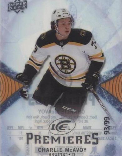 2017-18 Upper Deck Ice - Charlie McAvoy #191