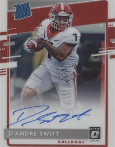 2020 Panini Chronicles Draft Picks D'Andre Swift #11