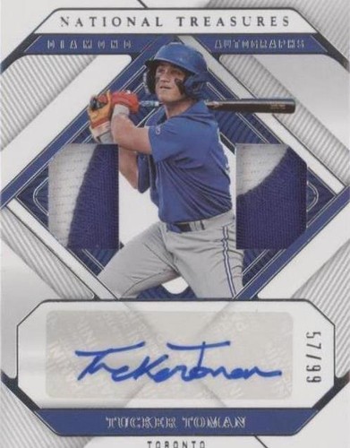 2023 Panini National Treasures - Tucker Toman #DDA-TT