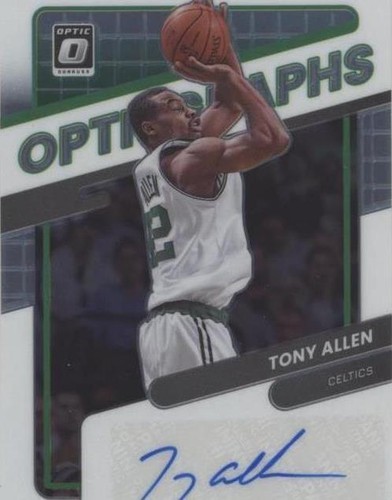 2021-22 Donruss Optic Fast Break Signatures #22 Tony Parker