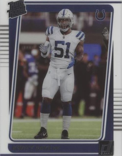 2021 Panini Clearly Donruss Kwity Paye #96