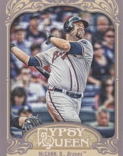2012 Topps Gypsy Queen - Brian McCann #164
