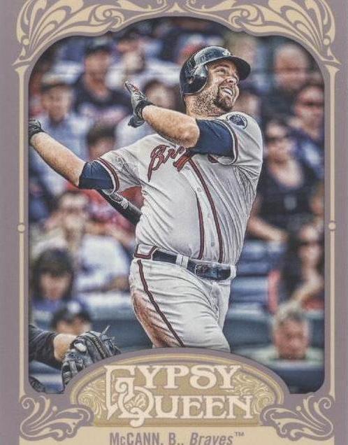 2012 Topps Gypsy Queen - Brian McCann #164