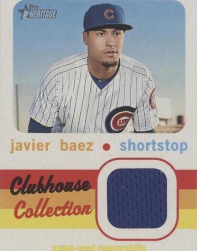 2020 Topps Heritage - Javier Báez #CCR-JB