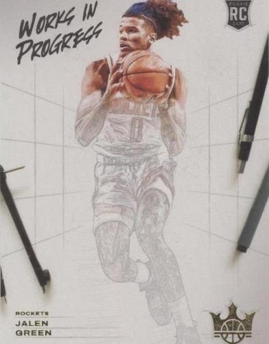 2021-22 Panini Court Kings - Jalen Green #4