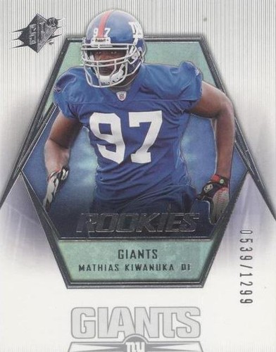 2006 SPx Mathias Kiwanuka #165
