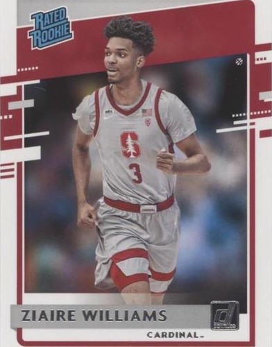 2021-22 Panini Chronicles Draft Picks - Ziaire Williams #41