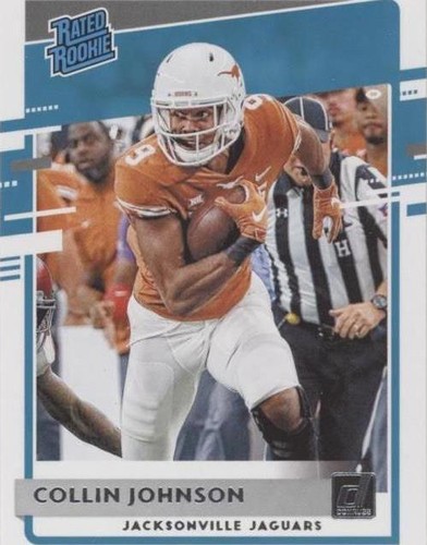 2020 Panini Donruss Collin Johnson #347