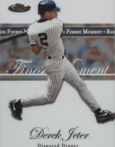 2007 Topps Finest - Derek Jeter #RFM-DJ