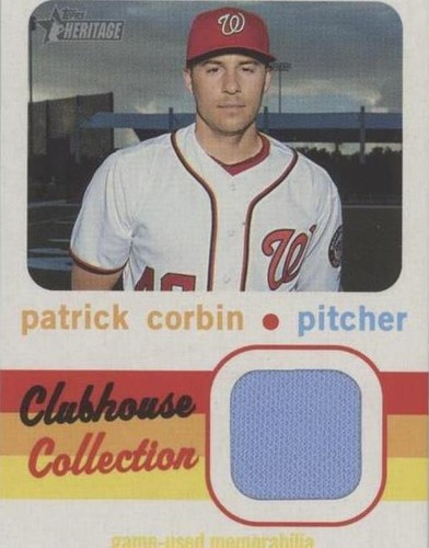 2020 Topps Heritage - Patrick Corbin #CCR-PC