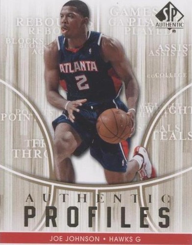 2008-09 SP Authentic - Joe Johnson #AP-38