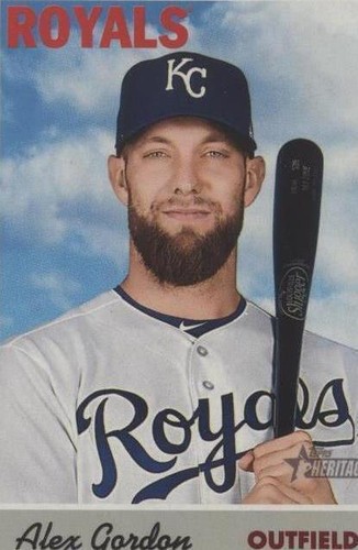 2019 Topps Heritage - Alex Gordon #108