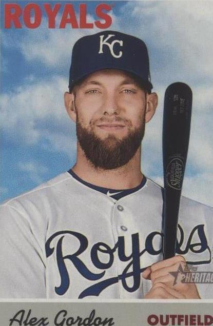 2019 Topps Heritage - Alex Gordon #108