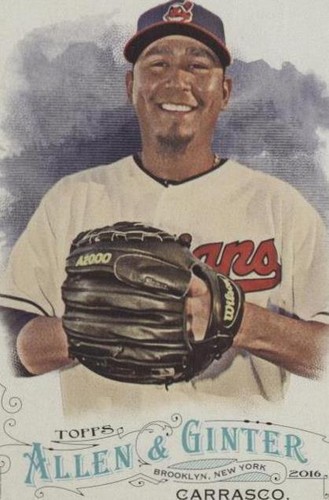 2016 Topps Allen & Ginter - Carlos Carrasco #261