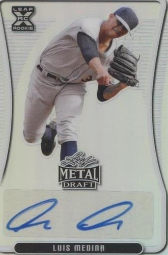 2020 Leaf Metal Draft - Luis Medina #BA-LM1