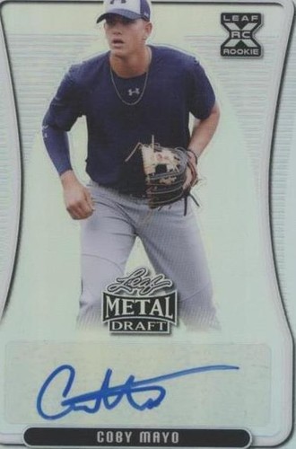 2020 Leaf Metal Draft - Coby Mayo #BA-CM3