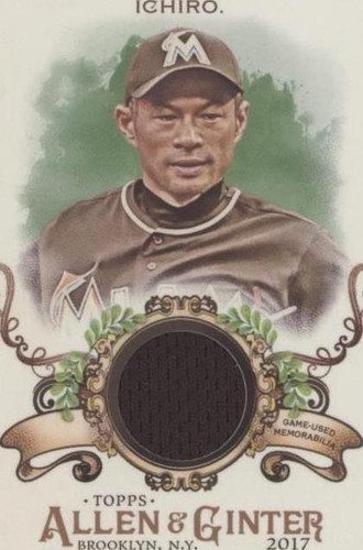 2017 TOPPS ALLEN & GINTER WHAT A DAY ICHIRO SUZUKI #87