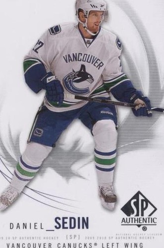2009-10 SP Authentic - Daniel Sedin #66