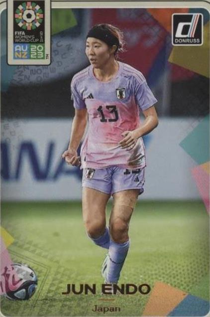 2023 Panini Donruss FIFA Women's World Cup Jun Endo #94
