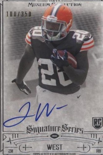 2014 Topps Museum Collection Terrance West #SSA-TW