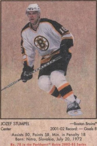 2002-03 In the Game Parkhurst Retro - Jozef Stumpel #78