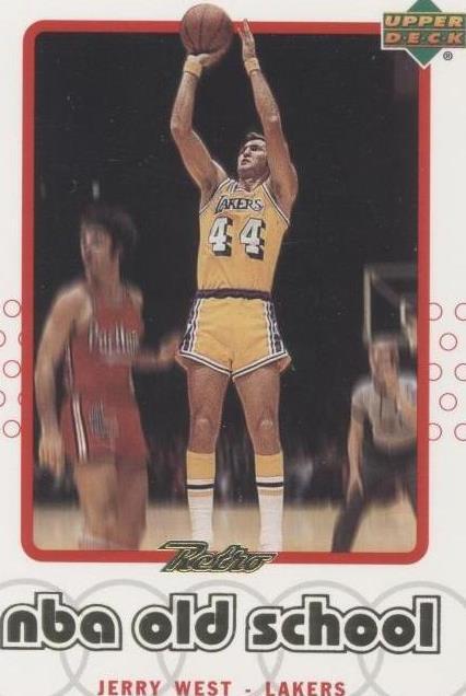 Retro de cubierta superior 1999-00 - Jerry West #S9