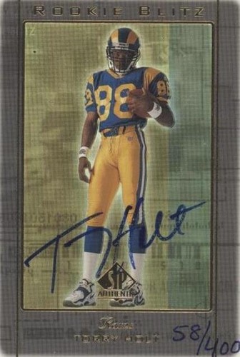 2000 SP Authentic Torry Holt #RB16