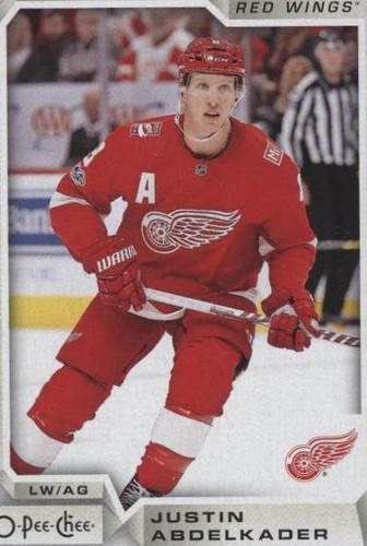 2018-19 O-Pee-Chee - Justin Abdelkader #406