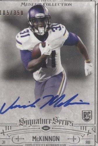 2014 Topps Museum Collection Jerick McKinnon #SSA-JMK