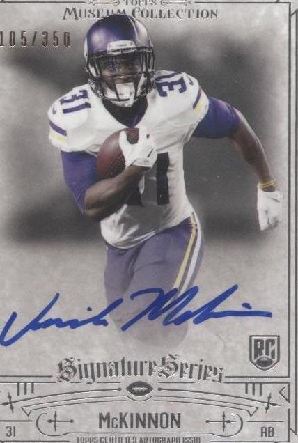 2014 Topps Museum Collection Jerick McKinnon #SSA-JMK