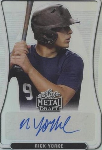 2020 Leaf Metal Draft - Nick Yorke #BAP-NY1