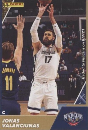 2021-22 Panini Sticker & Card Collection - Jonas Valanciunas #10