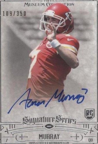 2014 Topps Museum Collection Aaron Murray #SSA-AM