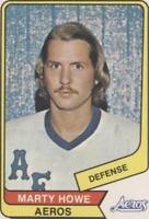 1976-77 O-Pee-Chee WHA - Marty Howe #15