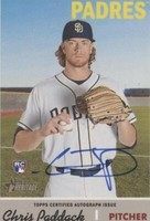 2019 Topps Heritage High Number - Chris Paddack #ROA-CP
