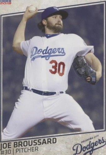 2018 Choice Oklahoma City Dodgers - Joe Broussard #03