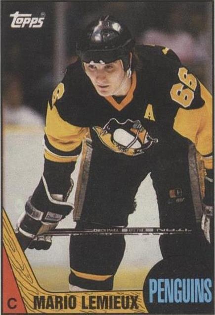 1987-88 Topps - Mario Lemieux #15