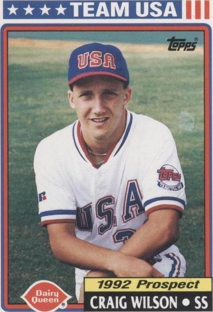 Topps Dairy Queen Team 1992 Estados Unidos - Craig Wilson #30