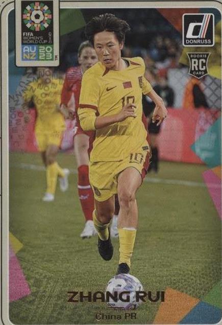 2023 Panini Donruss FIFA Women's World Cup Zhang Rui #200