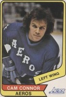 1976-77 O-Pee-Chee WHA - Cam Connor #89